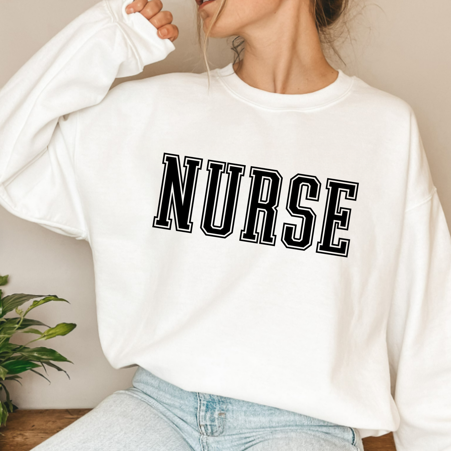 (Shirt not Included) NURSE  - CLEAR FILM Transfer