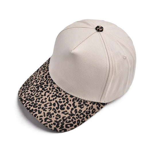 TEELUX - Cotton Structured Hat Blank - Leopard