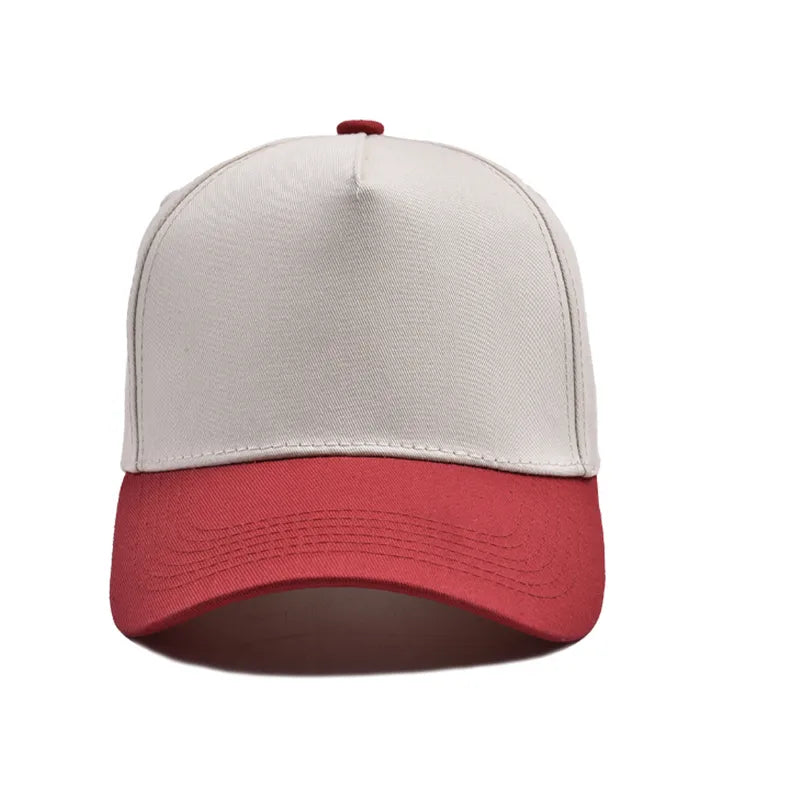 TEELUX - Cotton Structured Hat Blank -  RED