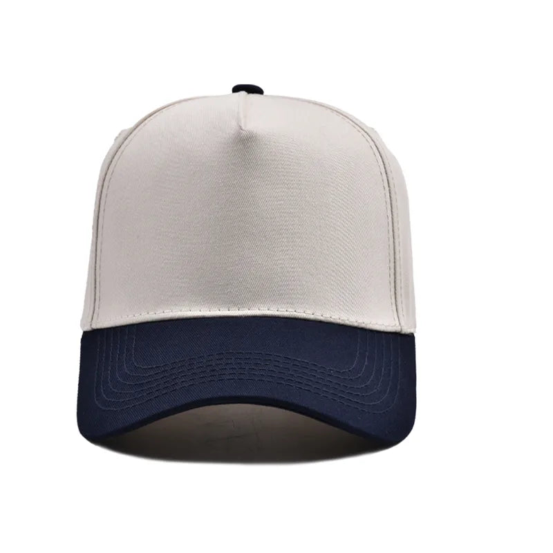 TEELUX - Cotton Structured Hat Blank -  NAVY BLUE