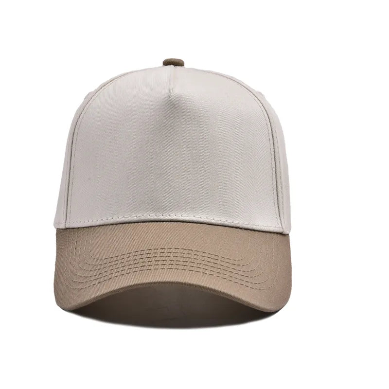 TEELUX - Cotton Structured Hat Blank -  Neutral Beige