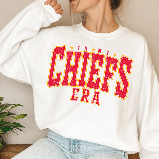 Shirt not Included) In My Chiefs Era   - DTF COLD PEEL