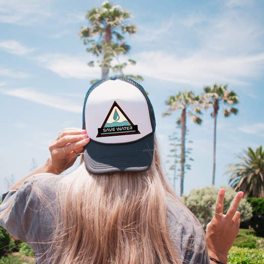 (Shirt not Included) Save Water 4" - Clear Film Transfer